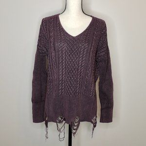 Oddi Distressed Sweater